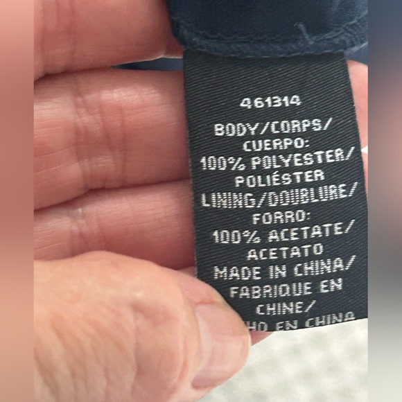 Jill Jill Stuart Plunge Navy Maxi Dress - Picture 7 of 8